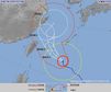 台風18号：宮古島地方に暴風警報