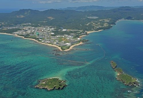 （資料写真）沖縄県名護市辺野古沖