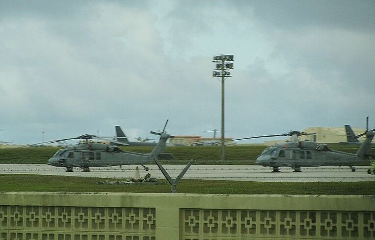 グアムのアンダーセン米空軍基地（２００９年）