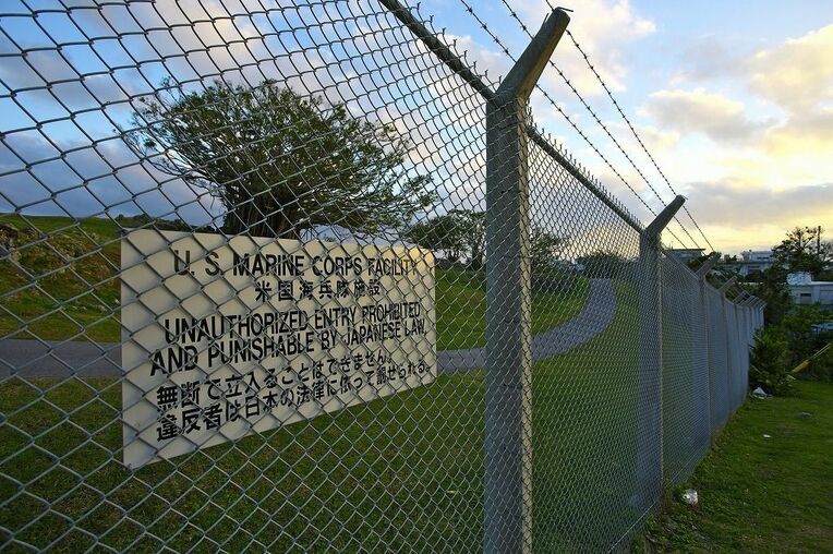 沖縄の米軍基地（資料写真）