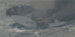 黒煙を上げて炎上するマグロはえ縄漁船「第二十八克丸」＝20日午後2時ごろ、沖縄県内(第11管区海上保安本部提供)