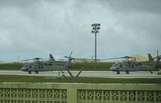 グアムのアンダーセン空軍基地（2009年6月撮影）