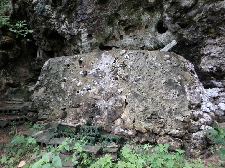 （資料写真）琉球人の遺骨が「研究目的」として持ち去られた今帰仁村の百按司墓