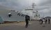 尖閣警備強化で配備された海上保安庁の巡視船かびら＝２０１４年１２月、石垣港（沖縄タイムス社提供）